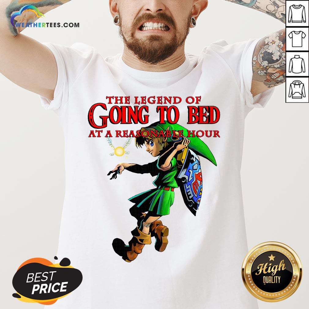 The Legend Of Going To Bed At Reasonable Hour Shirt