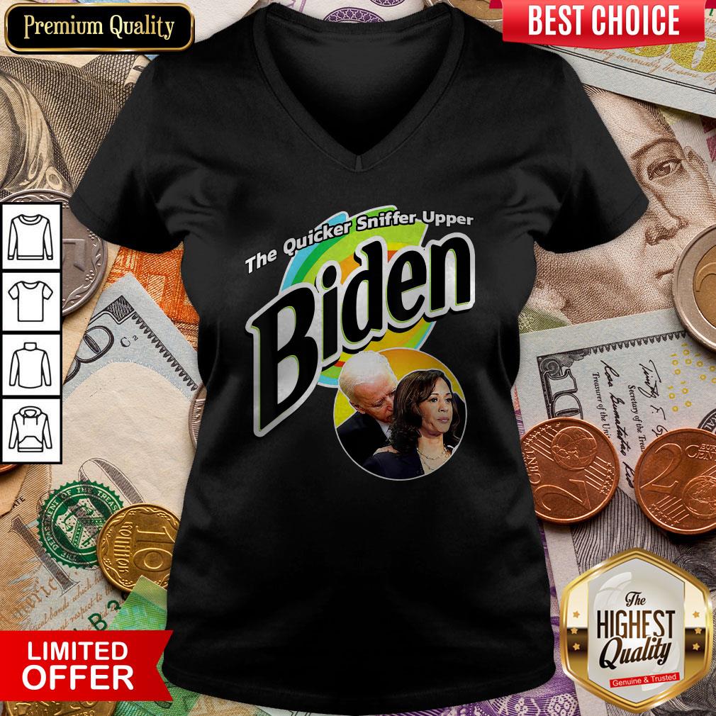 The Quicker Sniffer Upper Anti Biden Pro Trump Shirt