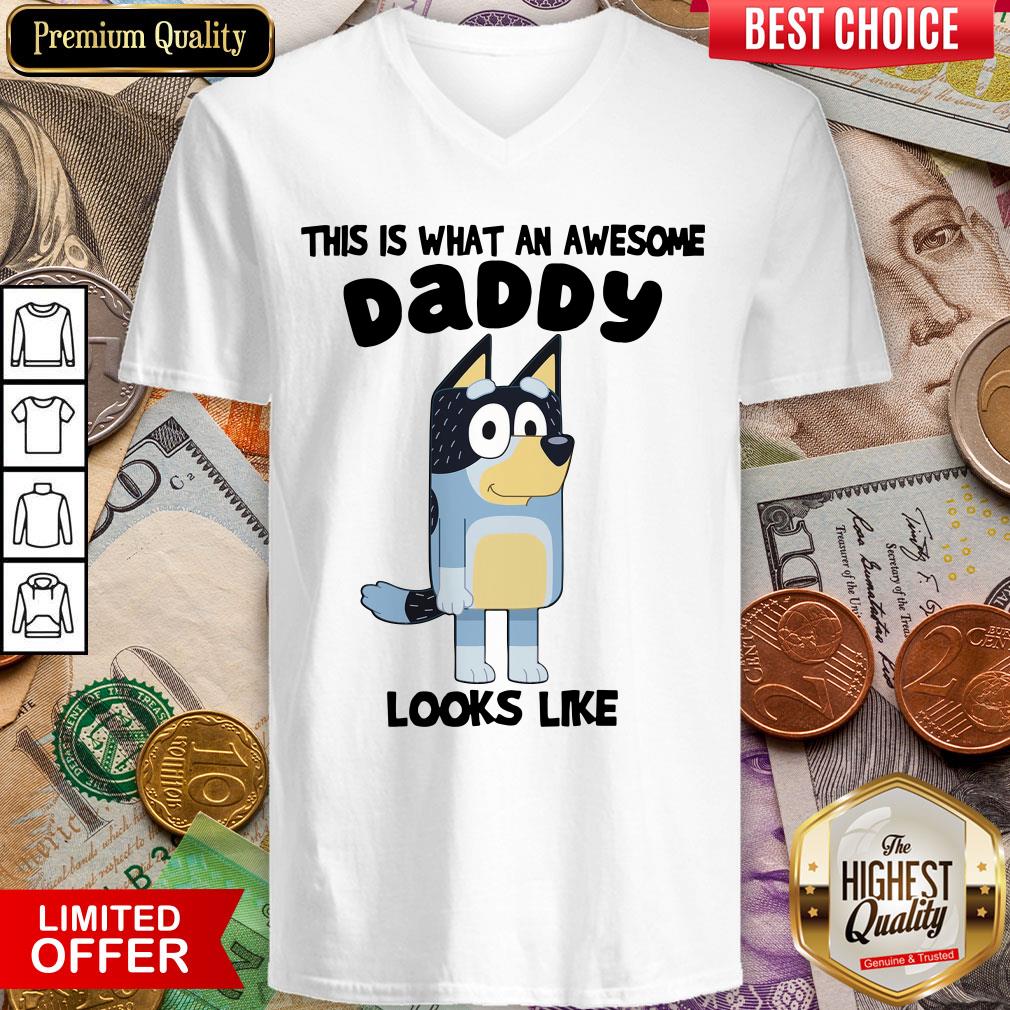 Top Bandit Heeler This Is What An Awesome Daddy Looks Like Shirt