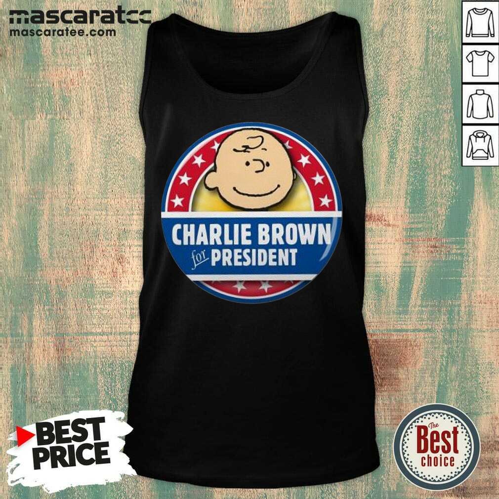 Top Charlie Brown For President Shirt