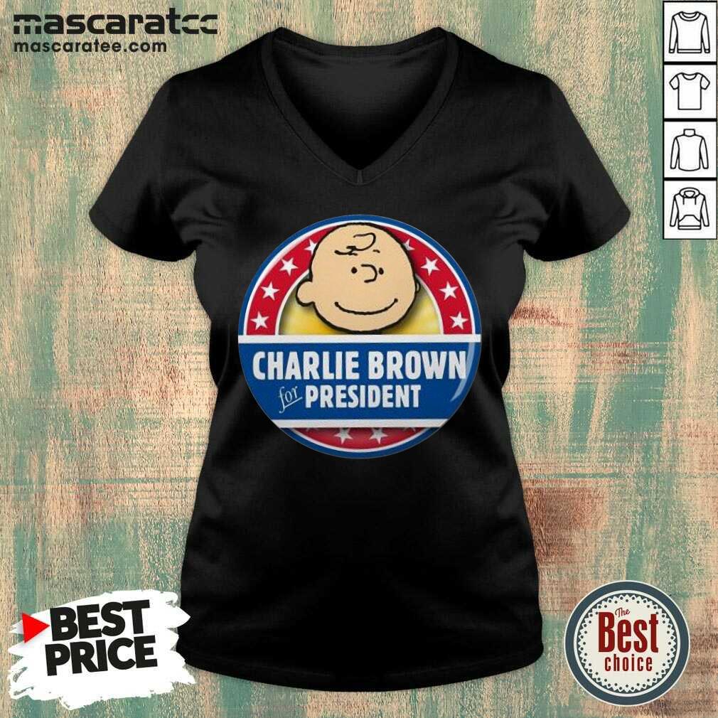 Top Charlie Brown For President Shirt