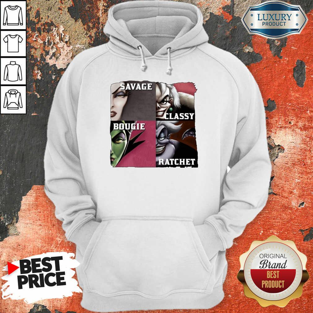 Top Savage Sassy Bougie Rachet Shirt