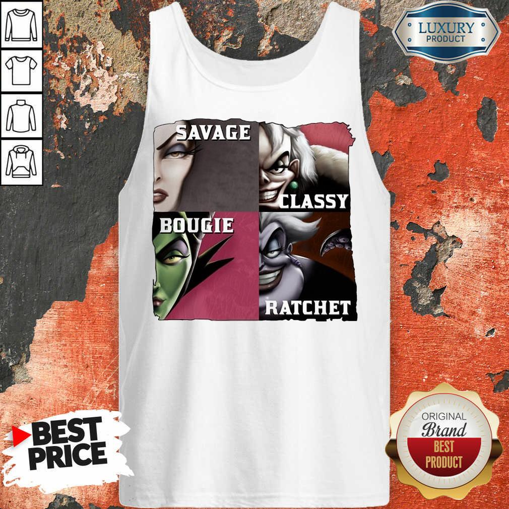 Top Savage Sassy Bougie Rachet Shirt
