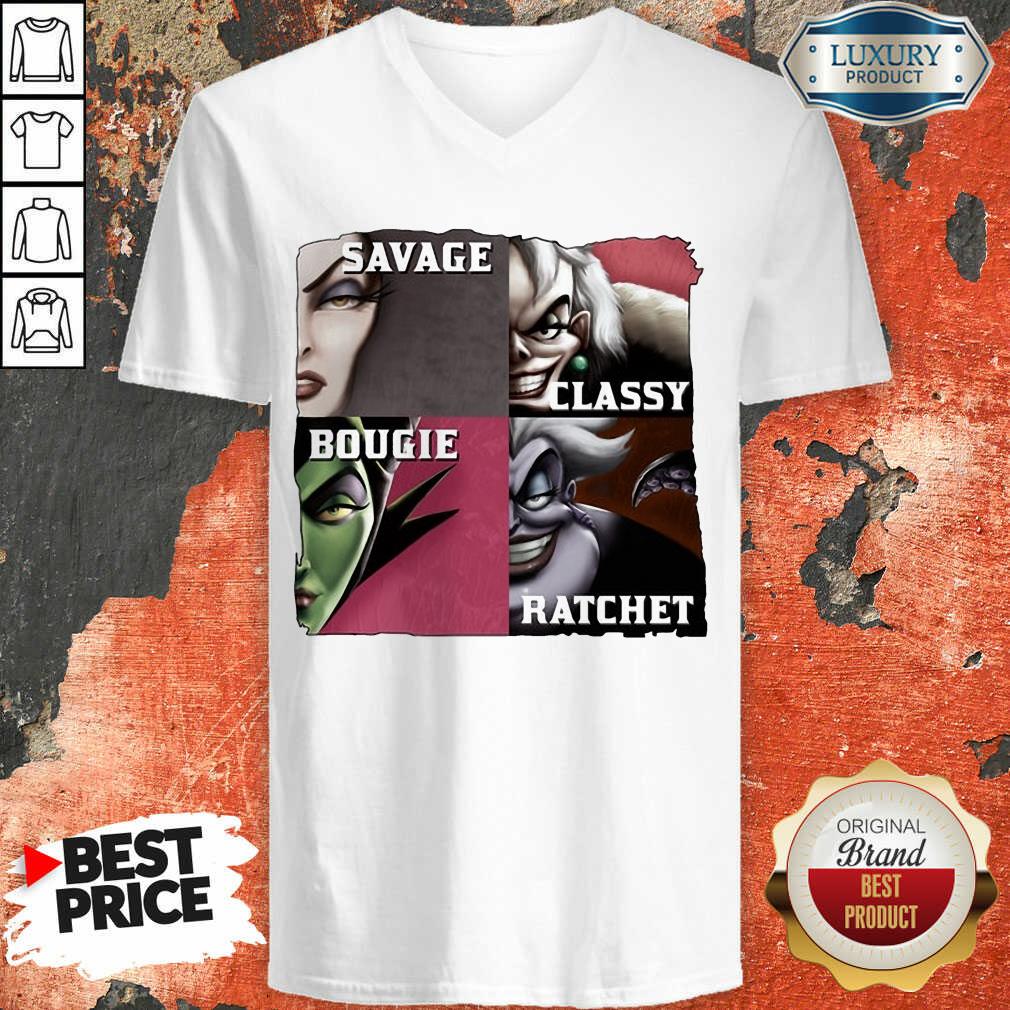 Top Savage Sassy Bougie Rachet Shirt