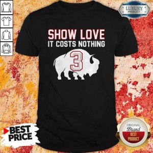 Show Love It Costs Nothing, Love For Damar 3 Pray For Damar Shirt