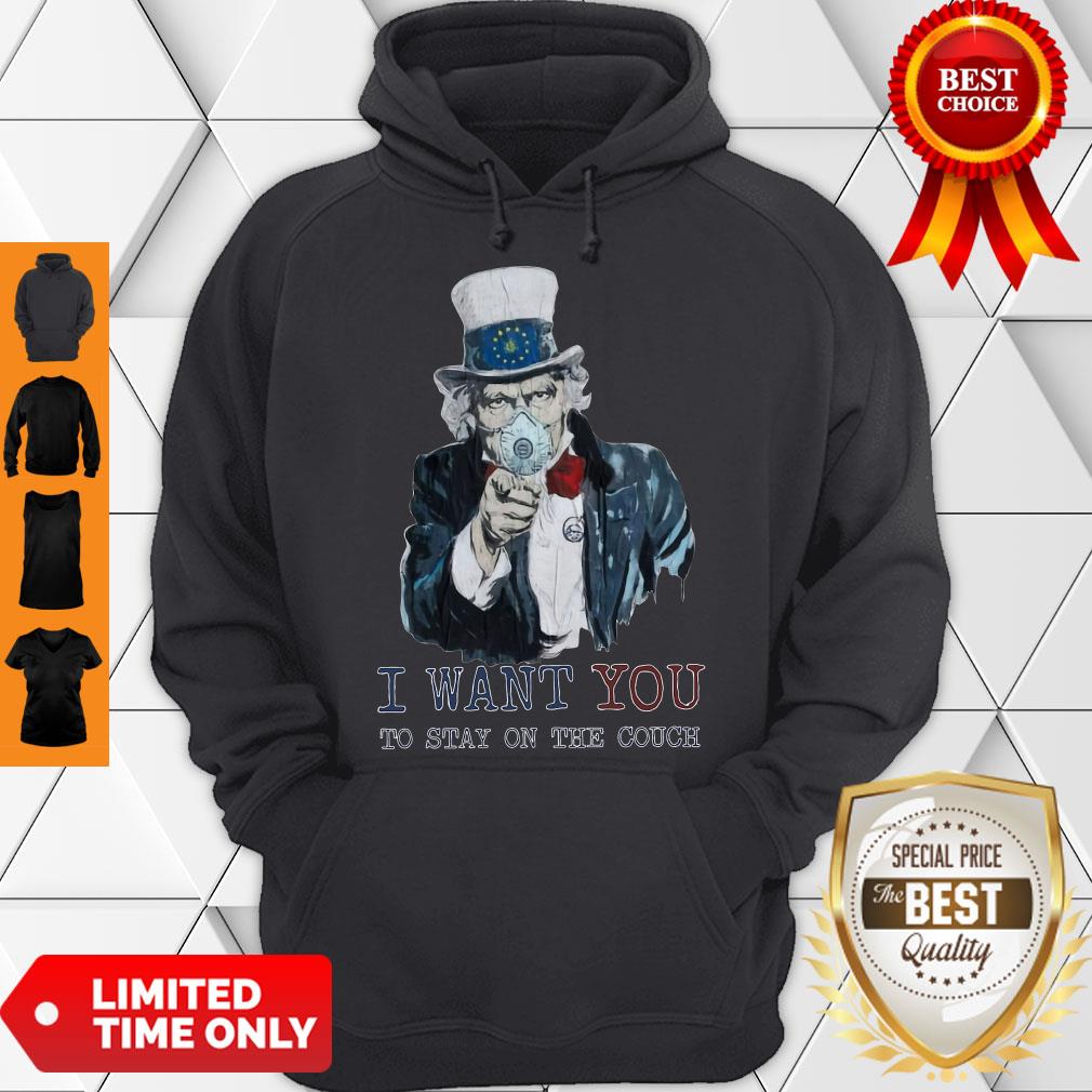 Uncle Sam I Want You To Stay On The Couch Shirt