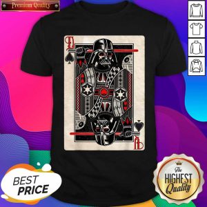 Top Star Wars Darth Vader King Of Spades Graphic Shirt