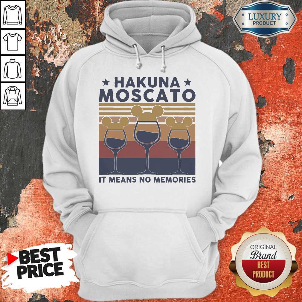 Wine Mickey Mouse Hakuna It Means No Memories Vintage Shirt