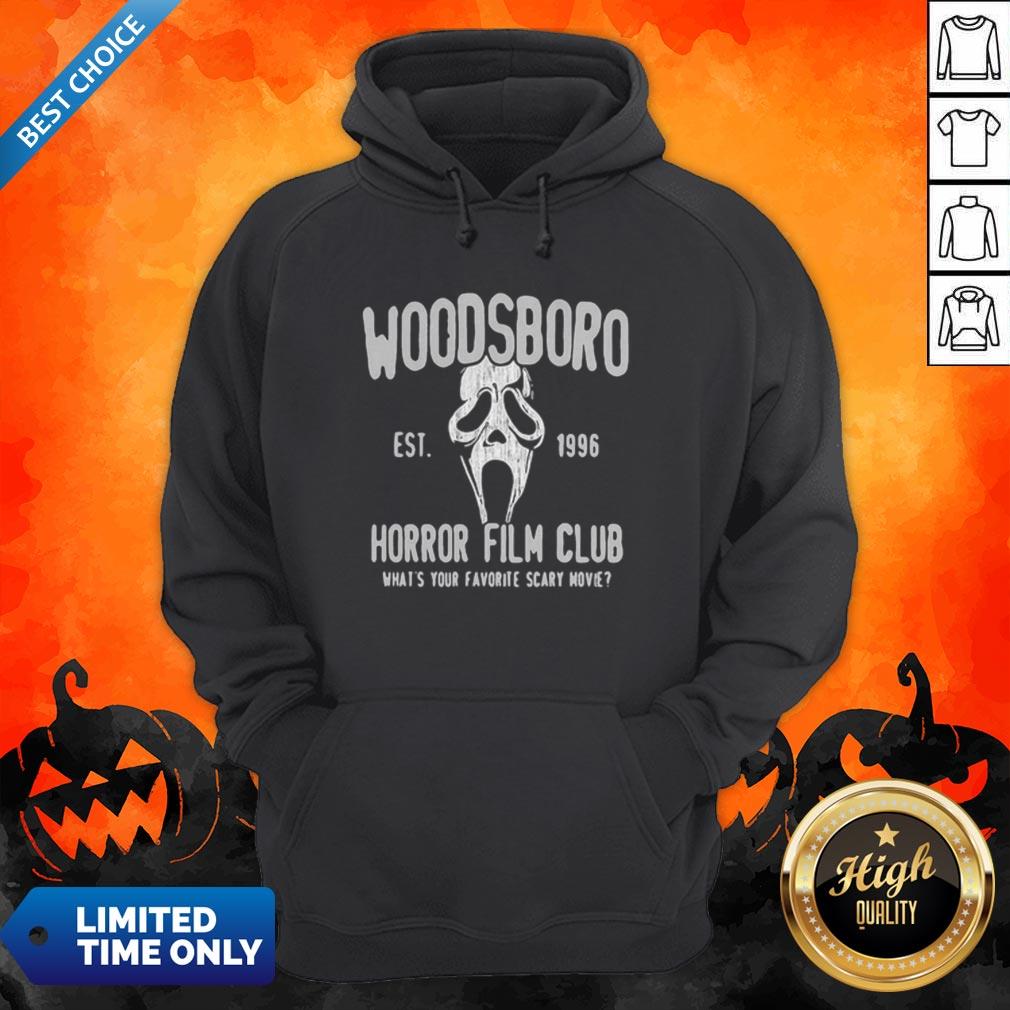 Woodsboro Est 1996 Horror Film Club Halloween Shirt