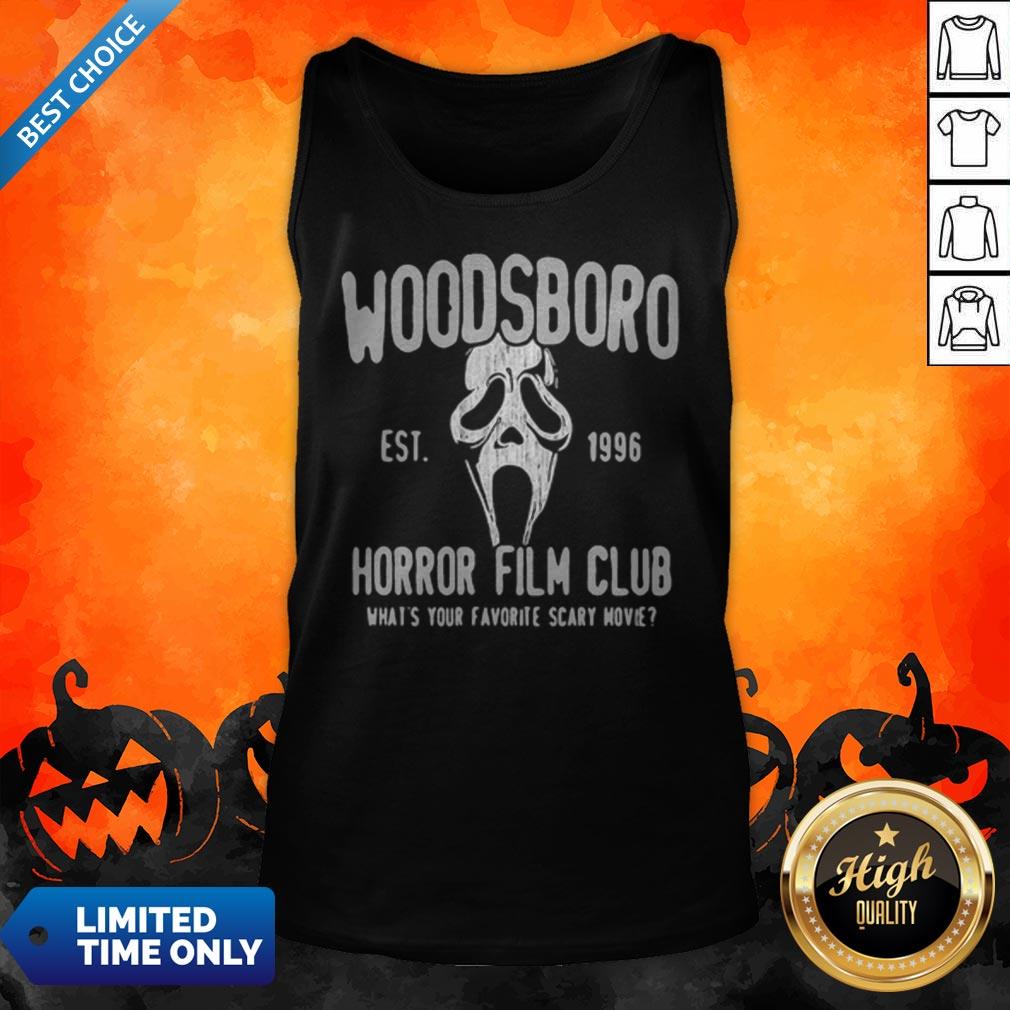 Woodsboro Est 1996 Horror Film Club Halloween Shirt