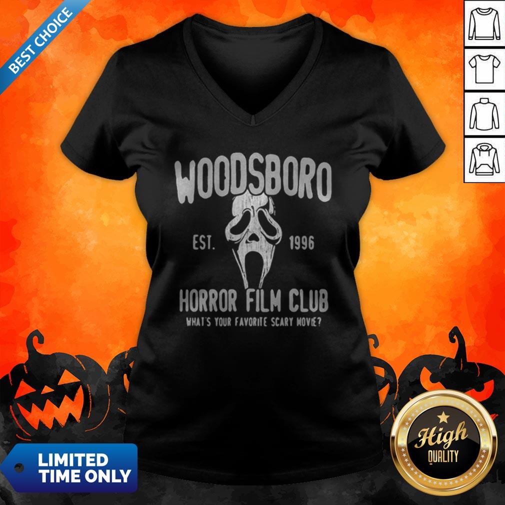 Woodsboro Est 1996 Horror Film Club Halloween Shirt