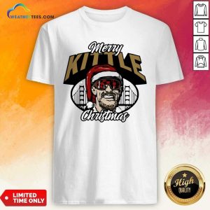 Awesome George Kittle Merry Kittle Christmas Shirt