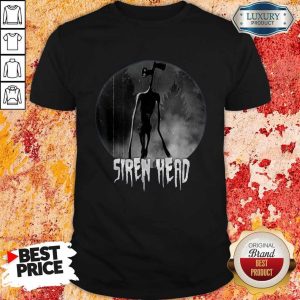 Scary Siren Head Vintage Meme Character Halloween Shirt
