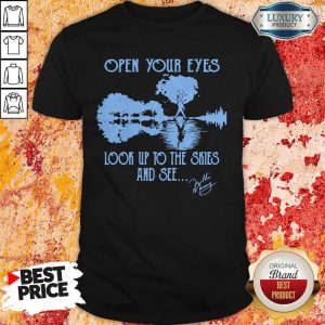 Freddie Mercury Open Your Eyes Look Up To The Skies Shirt