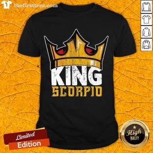 Awesome King Scorpio Zodiac Sign Horoscope Birthday Gift T-Shirt