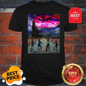 Nice Van Gogh Mashup Stranger Things On A Starry Night Shirt