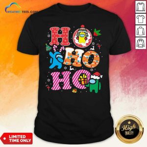 Lovely Imposter Among Us Ho Ho Ho Merry Christmas Shirt