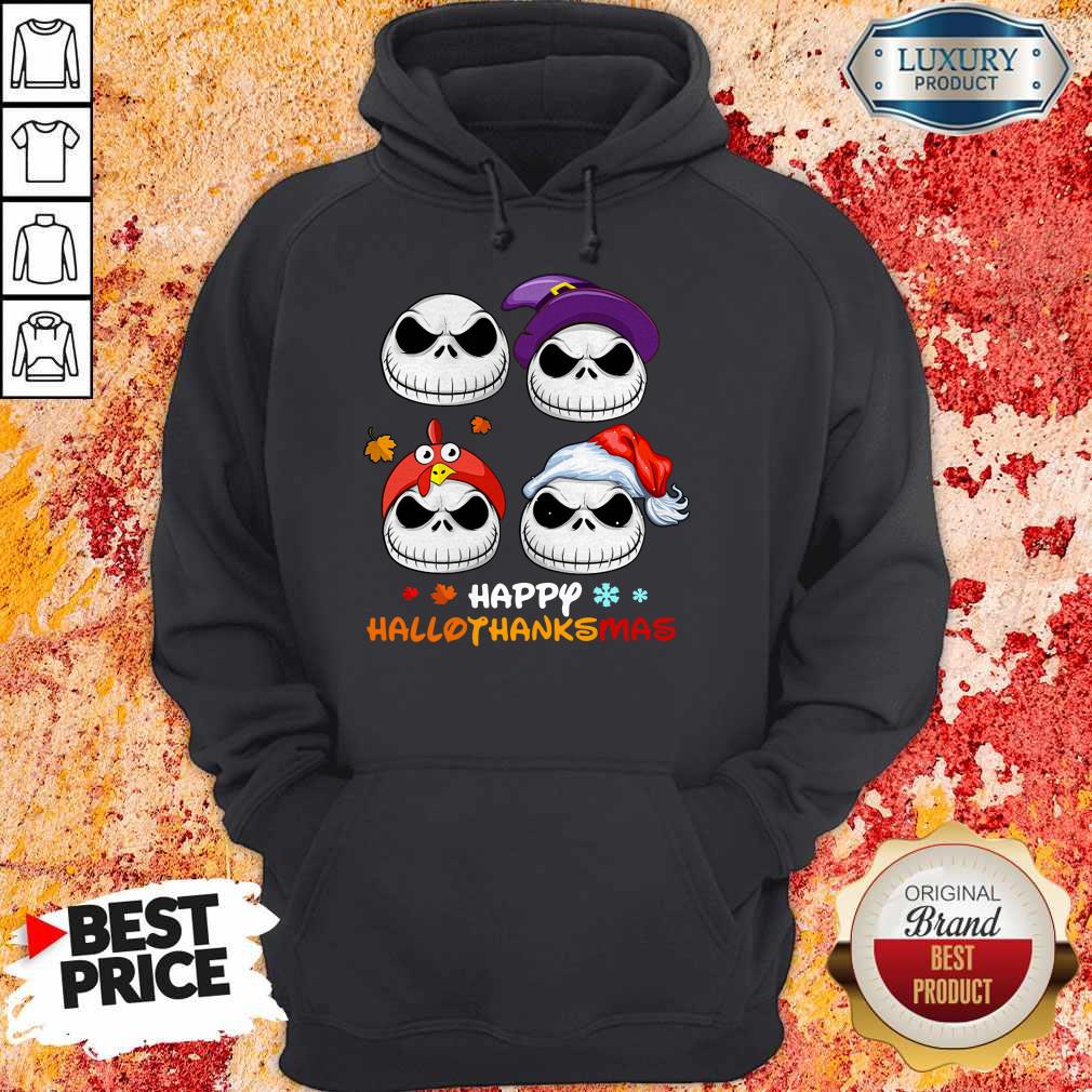 Jack Skellington Happy Hallothanksmas Shirt