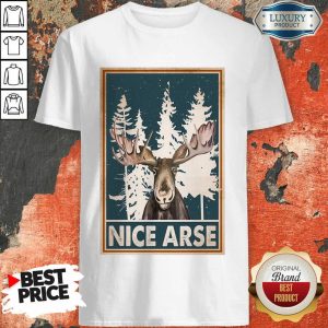 Moose Nice Arse Vertical Poster Shirt