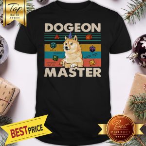 Official Shiba Dogeon Master Vintage Shirt