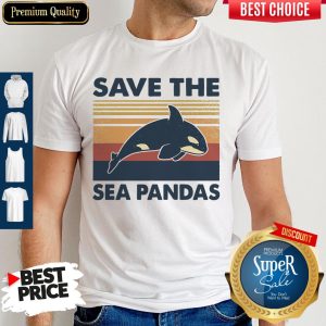 Awesome Dolphin Save The Sea Pandas Vintage Shirt