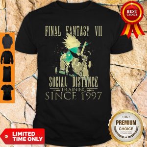 Final Lovers Fantasy Video Game VII Social Distance Training Since 1997 Quarantine Shirt