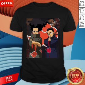Funny Black Girl Style Akatsuki Naruto Shirt