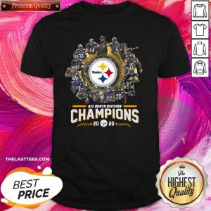 Good Afc North Division Champions 2020 Pittsburgh Steelers Signatures Shirt
