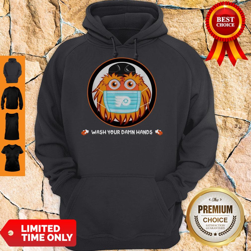 Gritty Philadelphia Flyers Wash Your Damn Hands Shirt