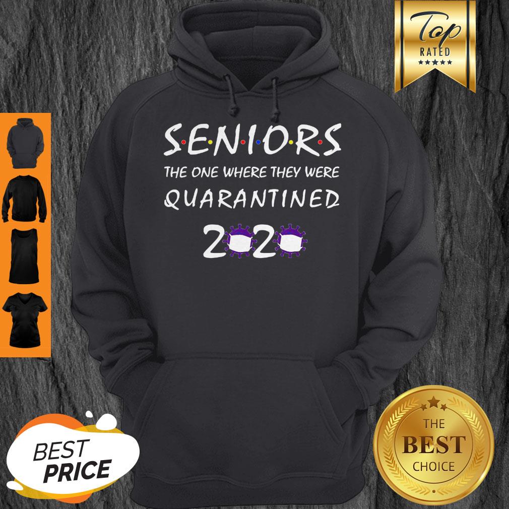 Seniors 2020 Graduating Class In Quarantined Coronavirus Shirt