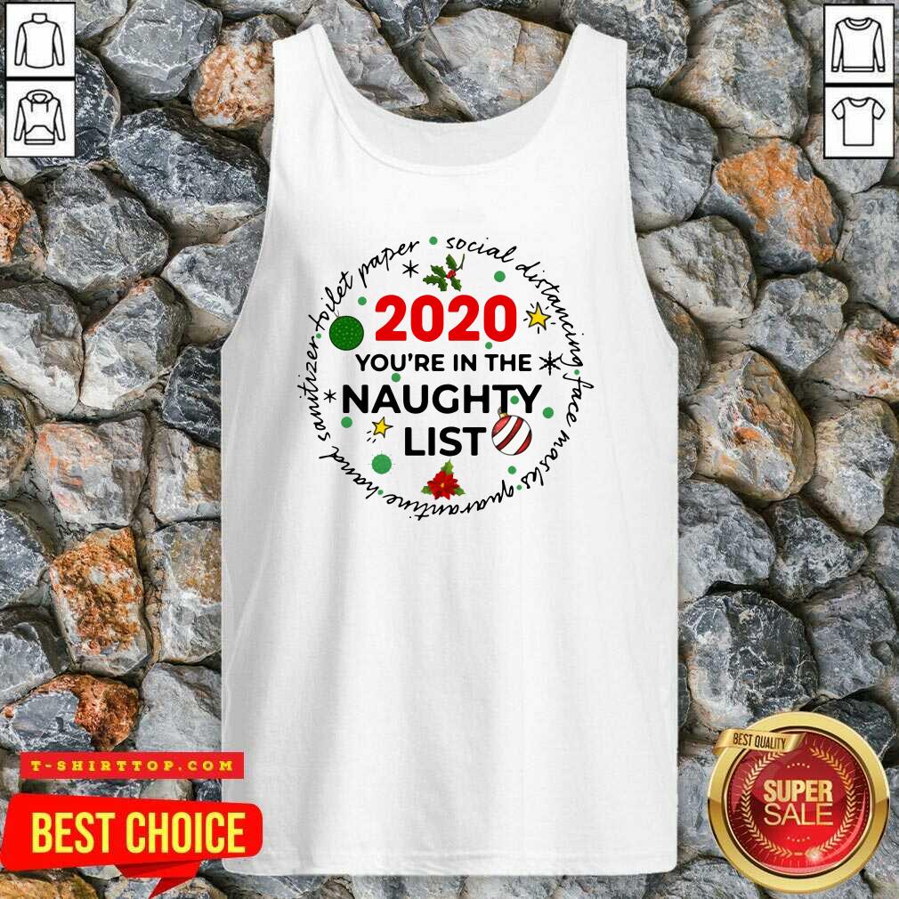 2020 You’re On The Naughty List Christmas Sweater