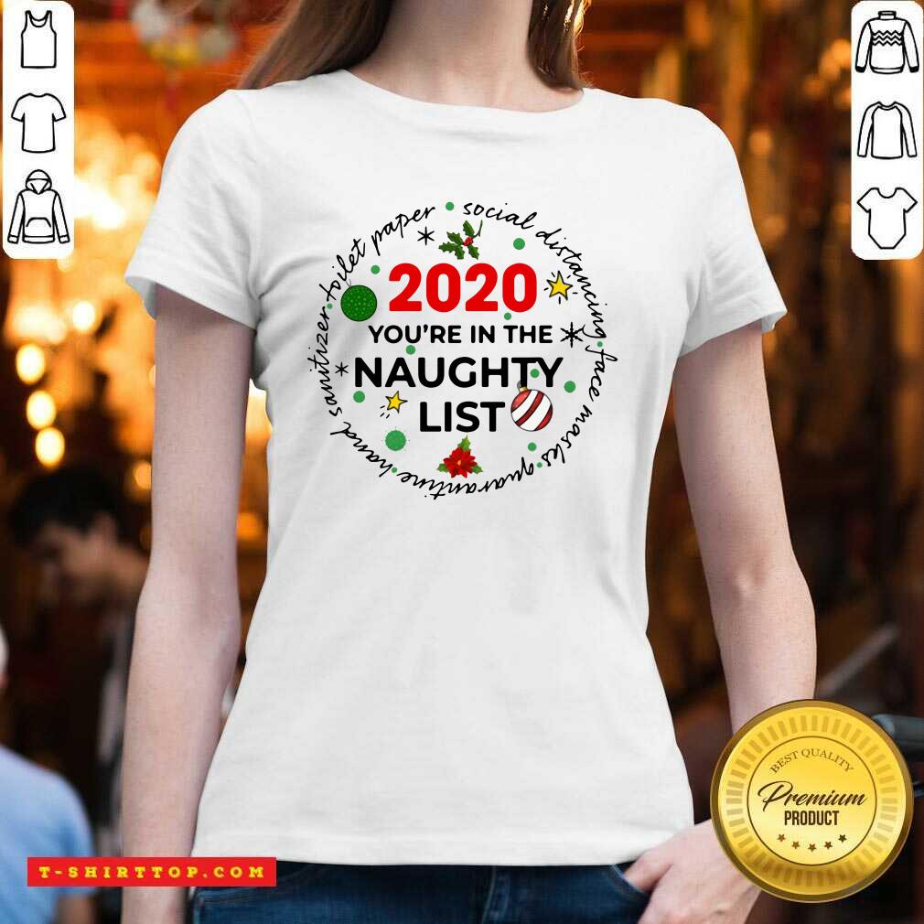 2020 You’re On The Naughty List Christmas Sweater