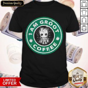 Top Baby Groot I Am Groot Coffee Shirt