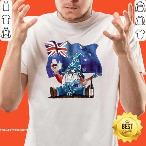 Good Dwarfs Wine Australia Flag Shirt