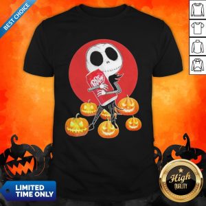 Jack Skellington Hug Dr Pepper Pumpkin Official Perfect Shirt