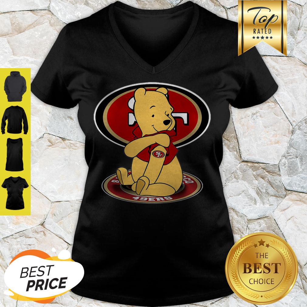 Winnie The Pooh Tattoo San Francisco 49ers Shirt