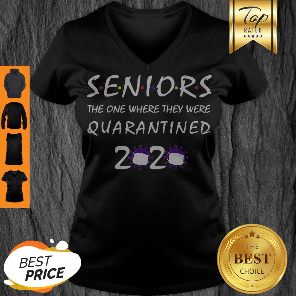 Seniors 2020 Graduating Class In Quarantined Coronavirus Shirt