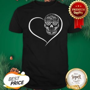 Official Heart Sugar Skull Love Shirt