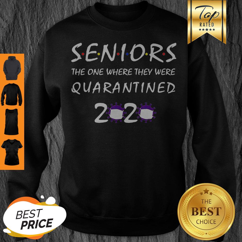 Seniors 2020 Graduating Class In Quarantined Coronavirus Shirt