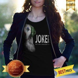 Retriever Joker Put On A Golden Face Shirt