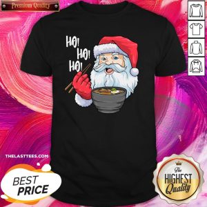 Good Santa Ramen Noodles Shirt