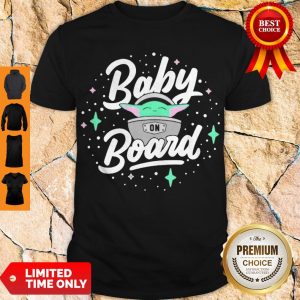 Official Baby Yoda Baby On Board Shirt