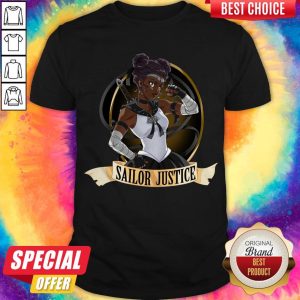 Sailor Justice BLM Tshirt Black Lives Matter Sailor Moon Tee Shirt