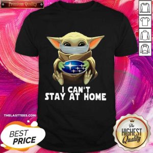 Hot Star Wars Baby Yoda Mask Hug Subaru I Can’t Stay At Home Shirt