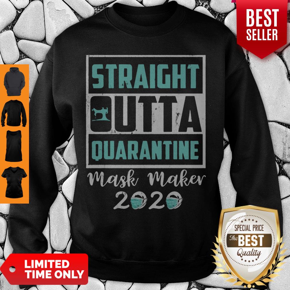 Awesome Straight Outta Quarantine Mask Maker 2020 Unisex Shirt