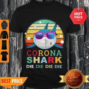 Cute Covid-19 Coronavirus Shark Die Die Die Vintage Shirt