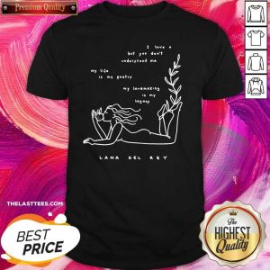 Official Lana Del Rey Merch Violet Shirt