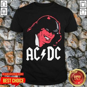 Official Rock Band Red Ac Dc Shirt
