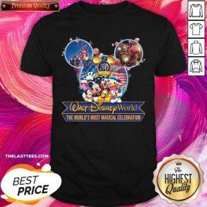 Good 50 Years Of Walt Disney World The World’s Most Magical Celebration Shirt