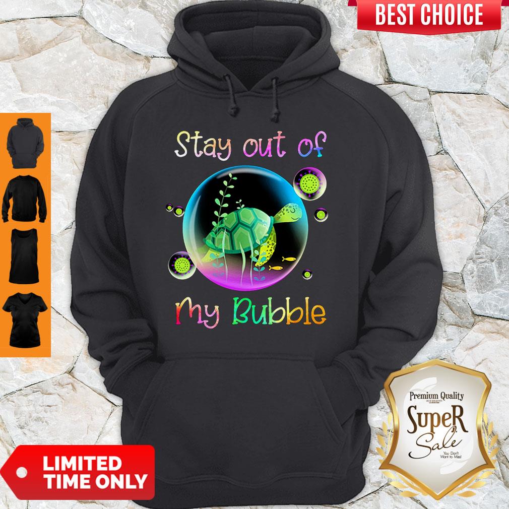 Cute Turtle Stay Out Of My Bubble Coronavirus Shirt